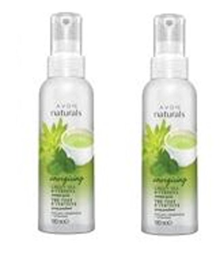 2 x Avon Naturals Scented Spritz - Green Tea & Verbena - 100ml