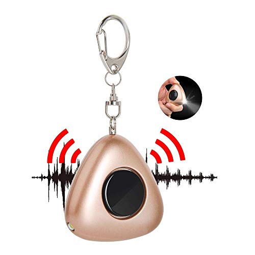Preisvergleich Produktbild Mini Alarm Schlüsselalarm Panikalarm Schlüsselanhänger Mobile Personen- / Überfallalarm für Frauen, Kinder, Studenten, Nacht Arbeiter zur Abschreckung und zum Schutz vor Belästigung / Überfal