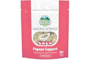 Oxbow Tiergesundheit Naturwissenschaft Papaya Unterstützung