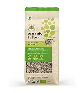 Organic Tattva Urad Dal Whole White, 500g