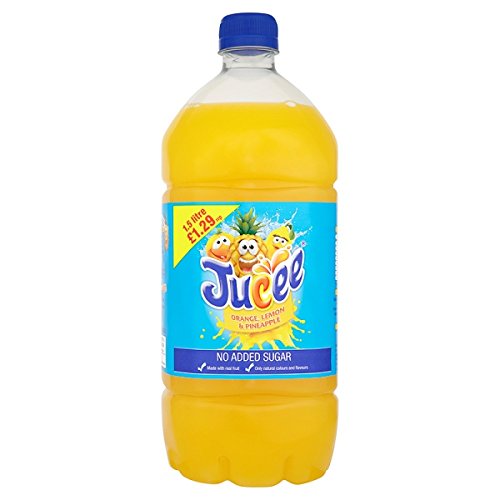 ( 8 Pack ) Jucee No Added Sugar Orange, Lemon & Pineapple 1.5 Litre
