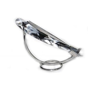 Stand for a straight razor shinning, chrome finish - Image 2