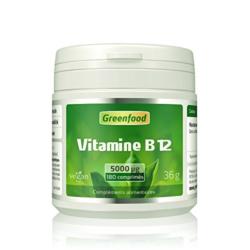 Preisvergleich Produktbild Vitamine B12, 5000 µg-180 Comprimés