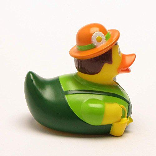 DUCKSHOP | Gärtner Badeente | Quietscheente | L: 7,5 cm - 3