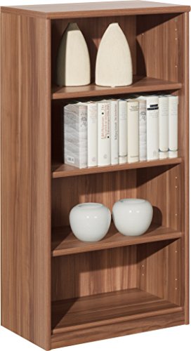 CS Schmalmöbel 65/41 Regal 41 Soft Plus, 55 x 110 x 36 cm, nussbaum