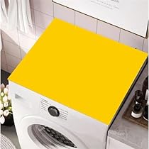 Highdi Waschmaschinenauflage 60x60cm - Rutschfeste Abdeckung Bäche Muster