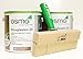 Produktbild AB.Bauconcept GbR© Kombiangebot: Osmo Douglasien-Öl 004 5 Liter und Osmo Fußbodenstreichbürste 220 mm