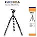 Produktbild Eurosell Profi Stativ Flexibel Black Line für Kamera Kamerastativ flexibles flexibel beweglich ( Tripod 26 )