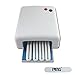 PMS 36W White UV Lamp Light Gel Curing Nail Dryer with 9W Blubs + Nail buffing block