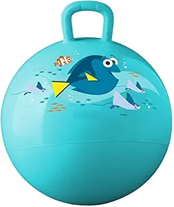 XXSSIER Inflatable Rubber Kids Hop Ball Hopper Ball for Kids Hip-Pity Hop Ball Bouncy Ball with Handles Sit & Bounce Kangaroo Bouncer Jumping Ball Playing Ball for Boys Girls Toys (65 cm)