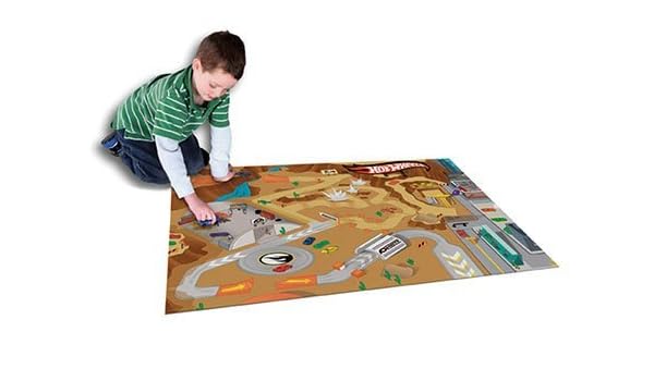 hot wheels play rug
