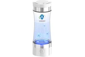 GOSOIT Ionizador de agua de hidrógeno rico en hidrógeno alcalino de agua alcalina generador de hidrógeno con tecnología PEM SPE producción de hidrógeno concentración 800-1200 PPb