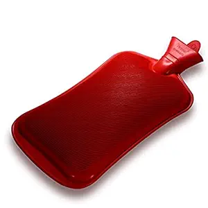 PAXMAX Rubber Hot water bottle for Body Pain Relief (Assorted Colors)