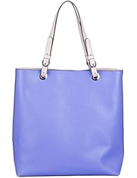 Kesslord Bicolor - Bolso de tela de Otra Piel para mujer multicolor Azur / Naturel - AZNT