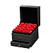 Produktbild Nilefen Geschenke für Frauen 24K Gold Rose Künstliche Blumen Love Forever Red Rose Valentinstagsgeschenk (Rot)
