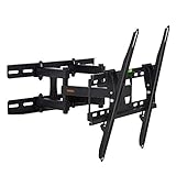 VonHaus 23-56 Inch TV Wall Bracket – Tilt and Swivel Mount for VESA Compatible Screens, 45kg Weight Capacity