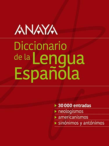 Diccionario Anaya de la Lengua (VoxLengua EspañolaDiccionarios Escolares)
