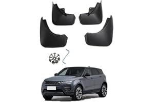 WEISLA 4 Pcs Car Mud Flaps for Range Rover Evoque 2019-2023, Mud Flaps Splash Guards Dustproof Anti-collision Front Rear Car Mudflap
