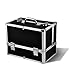 tinkertonk Professional Extra Large Space Aluminium Beauty Cosmetic&Makeup Case Toiletry Storage Nail Hairdressing Vanity Box Valentines Day Gift (Black)