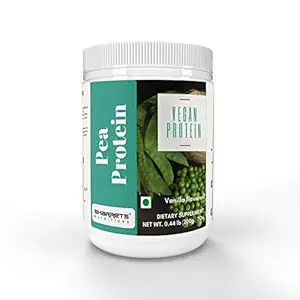 Sharrets Pea Protein Isolate Powder 80, Vanilla Flavored 200g - Vegan Plant Based Soy Dairy Free Protein Powder for Men Women Elderly Beginners Gym Workout Boys Girls Body Building Athletes