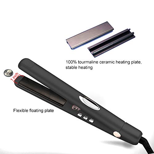 DYN 3D Negative Ion Infrared Hair Straightener Suitable For Business Travel  Travel  Family 110V-220V Pink