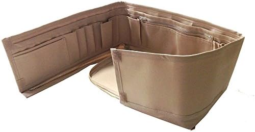 Bag Organisers fits for Neverfull MM Beige / Cream / Light Tan Color