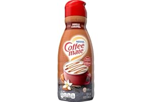 GROCERIESRUS Coffee mate - Vanilla Caramel Liquid Coffee Creamer - 32 fl oz (946ml)