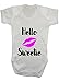 Hello Sweetie River Song Funny Statement Sentiment Doctor's Wife Companion Whovian Parents Gift Doctor Who Parody Baby Onesie Vest