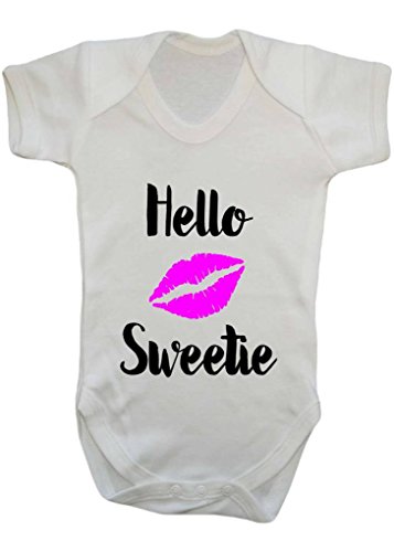 Hello Sweetie River Song Funny Statement Sentiment Doctor's Wife Companion Whovian Parents Gift Doctor Who Parody Baby Onesie Vest