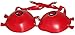 Produktbild Anita Berg AB4301 Latex-Dessous Latex-BH nippelfrei, XXL rot / schwarz