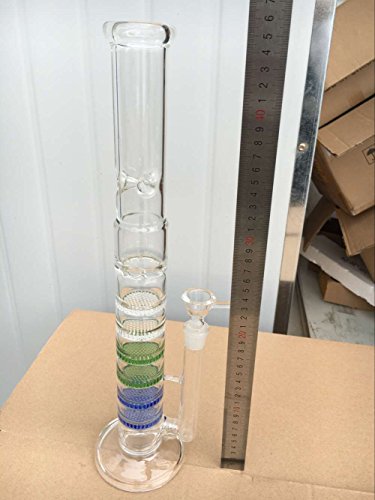 Neuer Stil Glas Bong Glas Wasserpfeife With 6 Honeycom and 1 Whirl Percolator Glas Wasser Rohre - 5