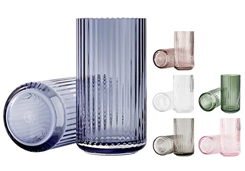 Lyngby Porcelæn – Lyngby Vase, Blumenvase, Glasvase, Kopenhagen Grün (H: 20 cm) - 2