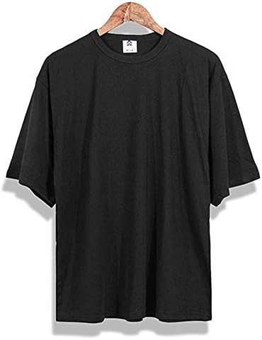 Men's Basic Oversize Off-Shoulder Short Sleeve T-Shirt
