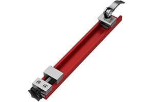 Besttoolifes Cutting Machine Ruler Guide With Two-Way Locking System Aluminum Alloy Rip Fence For Table Saw Woodworking Projects 240/360mm(360mm)