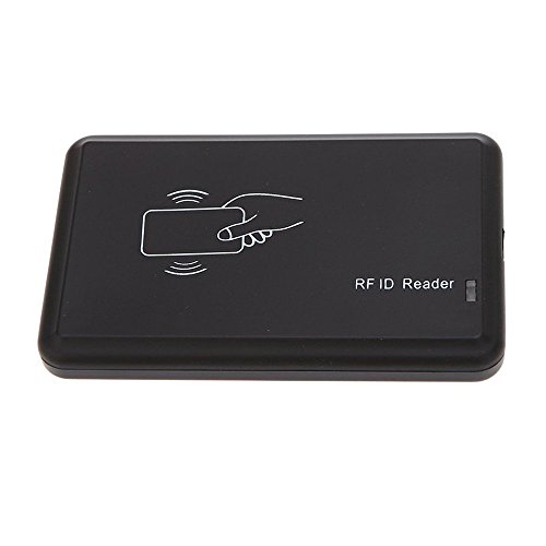 SODIAL(R) Beruehrungslose 14443A IC Kartenlesegeraet Kartenleser Card Reader mit USB Schnittstelle 5pcs Karten + 5pcs Schluesselanhaenger 13.56MHZ RFID