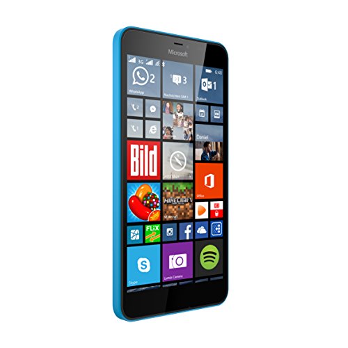 Microsoft Lumia 640 XL Dual-SIM Dual SIM 8GB Cyan - Smartphones (14.5 cm (5.7