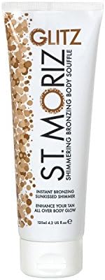 Amazing 125ml Streak Free (Wash Off) Natural Golden Shimmer Tanning Bronzing Body Souffle