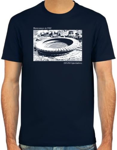 SpielRaum T-shirt Maracanaço ::: Colour: deepred, black, olive or navy ::: Sizes: S-XXL (football)