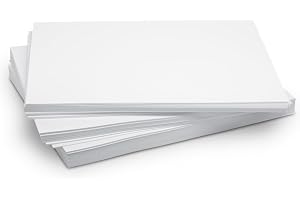 Firstnock White Paper Card A4 250GSM 25 Sheets Matt Finish Paper Card Stock for Brochures, Flyers, Art Prints, Educational Materials, Invitations, Menus, DIY Projects Card Paper Blank White Cardstock