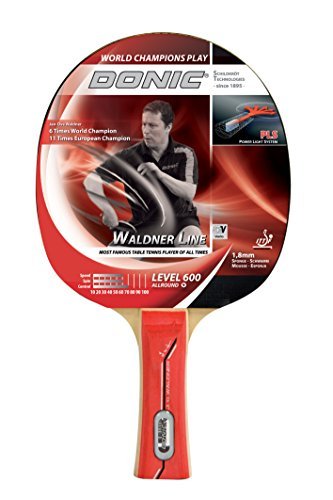 Donic Schildkrt Waldner 600Table Tennis Bat with PLS Handle Wood/Natural, one size, 733862 by Donic-Schildkroet