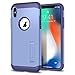 Produktbild Spigen [Slim Armor] iPhone X Hülle, 2-teilige Doppelte Schutzschicht Handyhülle mit Integrierten Kickstand Schutzhülle Case (Violet)
