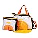 Moonwalk 3 in 1 Cartoon Animal Big Baby Diaper Mummy Nappy Tote Bag Cute Expectant Changing Bag Handbag Penguin