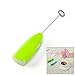 Produktbild Ouken Handelektro Milch Kaffee Mixer Batteriebetriebene Egg Beater Mixer ABS Kunststoffgriff mit Edelstahl-Stem (Grün)