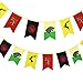 Price comparison product image TianLinToy Game Party Throne Style Banner House Sigil Wall Flags (3m) ,Hanging flags for Bar club living room Decoration