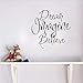 Produktbild Txyang Believe Inspirational Quotes Wall Sticker For Kids Room Wall Decor Vinyl Poster Decal Home Decoration Accessories 45 * 45.Cm