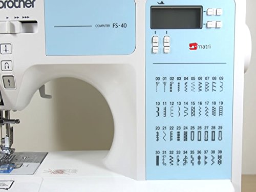 Brother FS 40 Freiarm-Nähmaschine mit 40 Nähprogrammen - 5