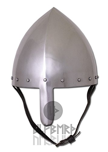 Preisvergleich Produktbild Konischer Nasalhelm -Olmütz-, 2mm Stahl, Gr. L