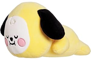 AURORA, BT21 Official Merchandise, CHIMMY Baby Mini Pillow Cushion, Soft Toy, Yellow