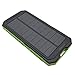 Produktbild guoxuEE XHT-910 Tragbare 20000mAh Solar-Mobiltelefon-Energiebank mit Kompass