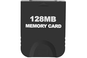 RUITROLIKER 128MB Memory Card Compatible for Wii NGC GC console Black